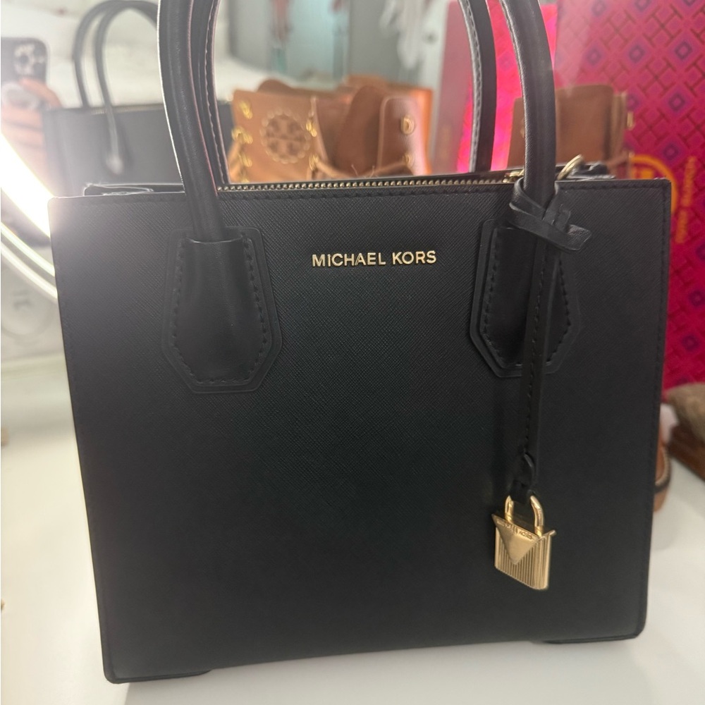 Michael Kors mercer Black Handbag